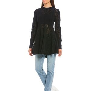 Free People Coffee in the Morning Tunic